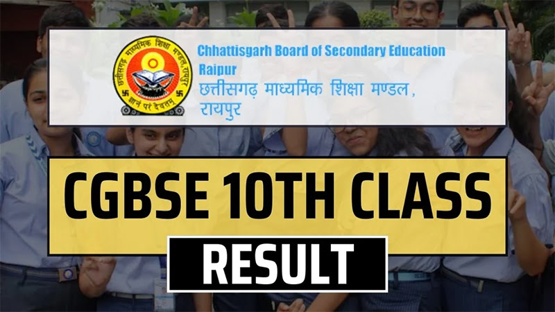 CGBSE 10th Result