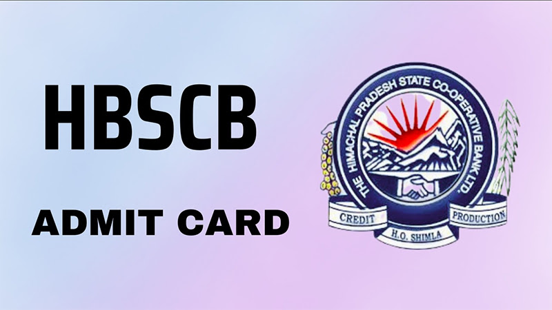 HPSCB Admit Card