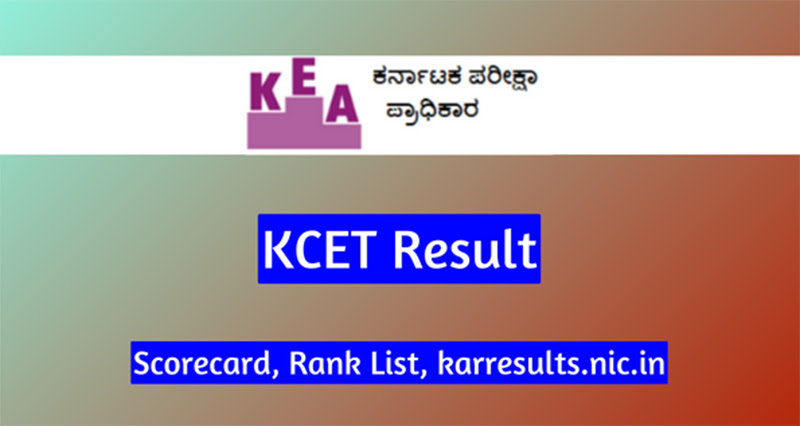 KCET Result