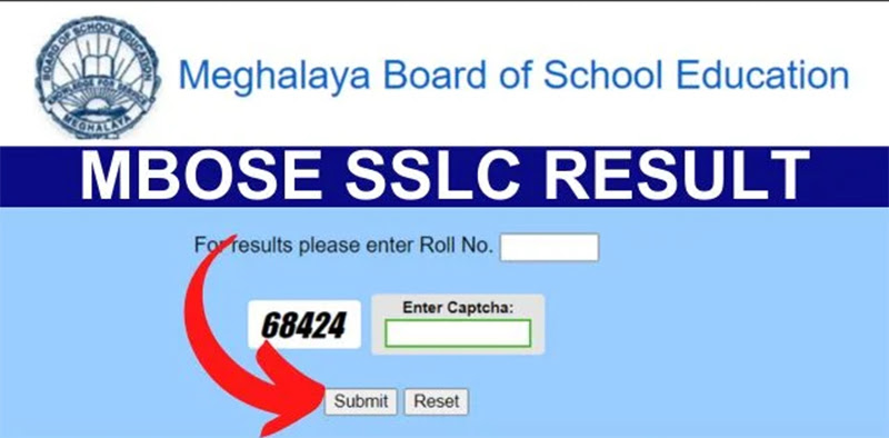 MBOSE SSLC Result