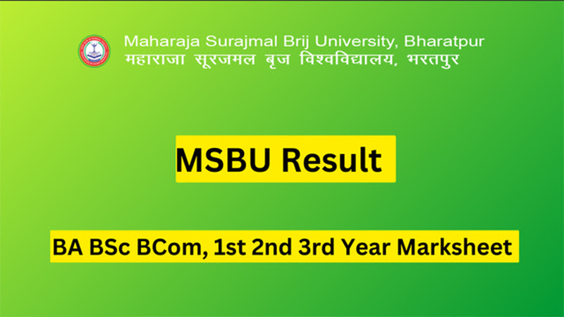 MSBU Result