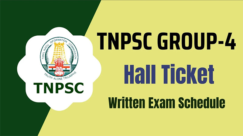 TNPSC Group 4 Hall Ticket