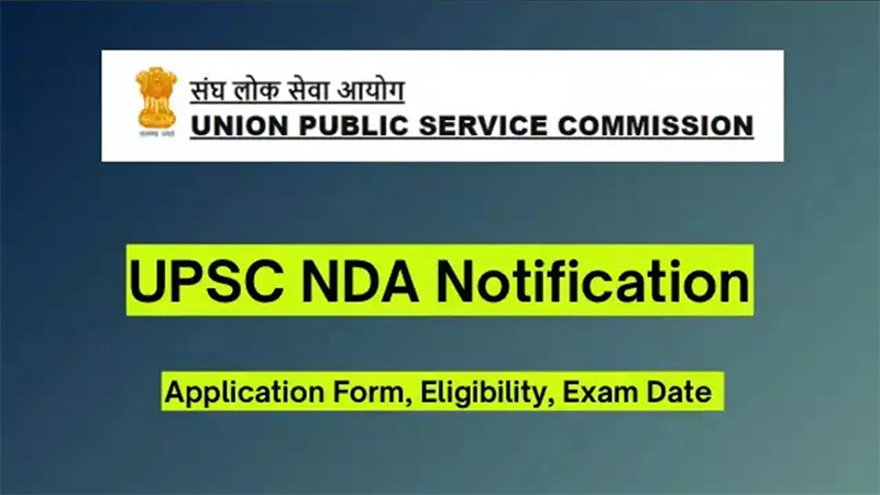 UPSC NDA Application Form