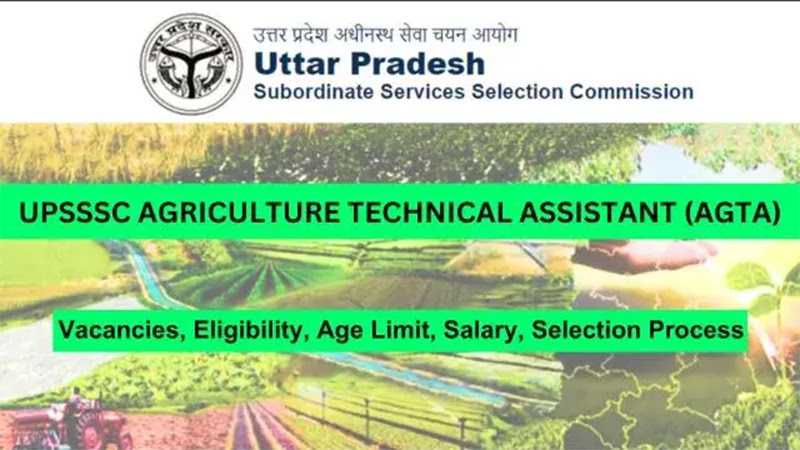 UPSSSC Agriculture Technical Assistant Recruitment