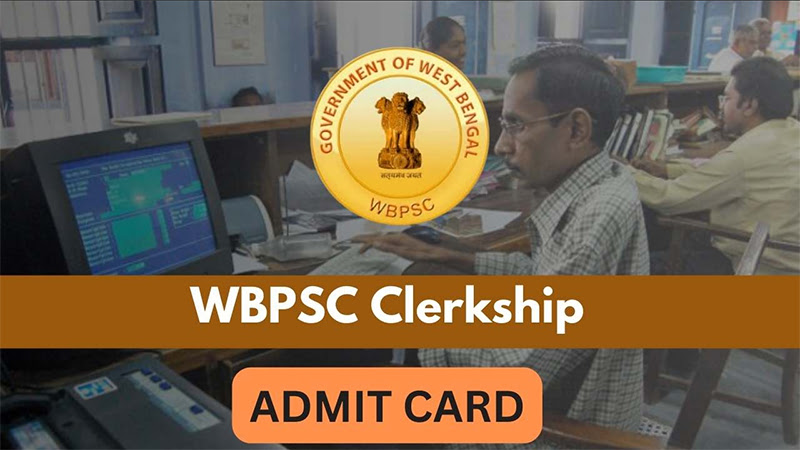 WBPSC Clerkship Admit Card