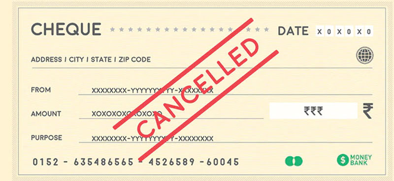 Cancelled Cheque