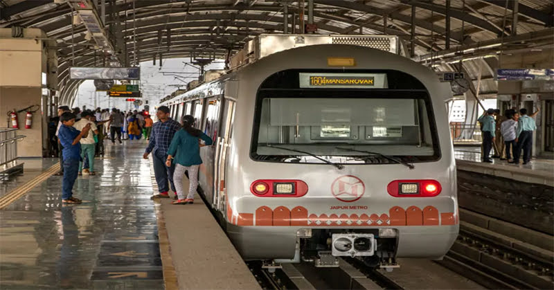 Jaipur Metro (JMRC) Route Map