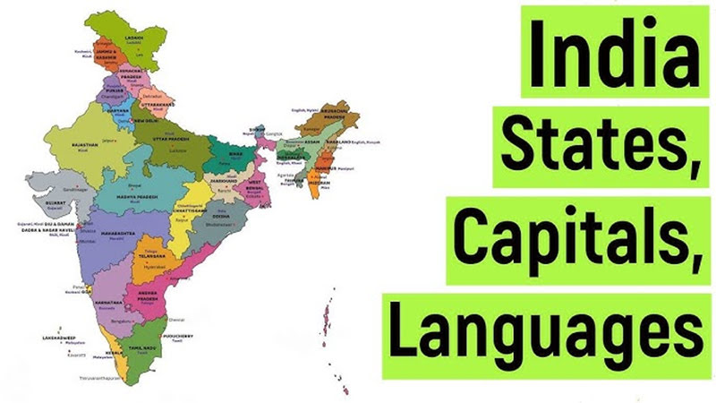 States and Capitals of India 2025