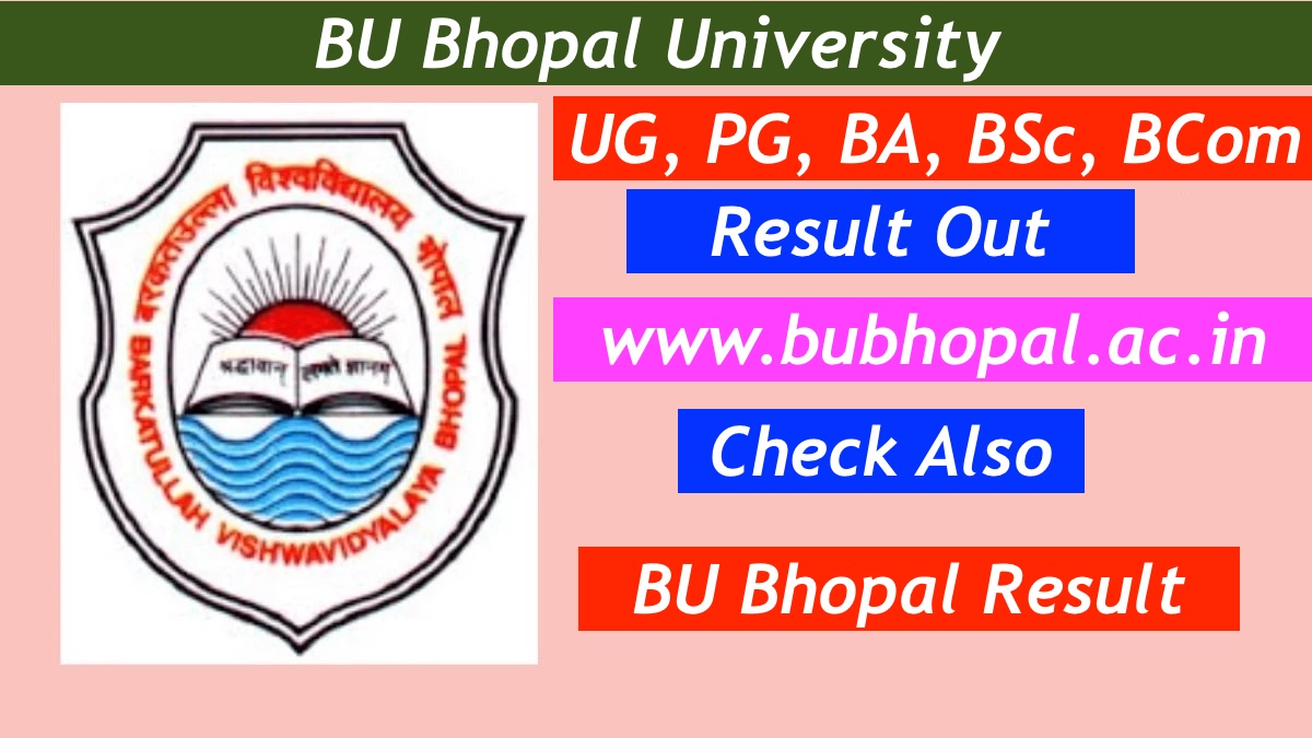 BU Bhopal Result