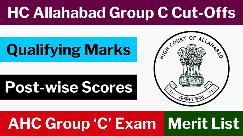 Allahabad High Court Group C Cut Off