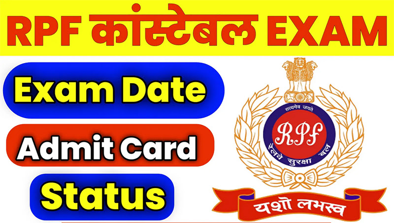 RPF Constable Exam Date