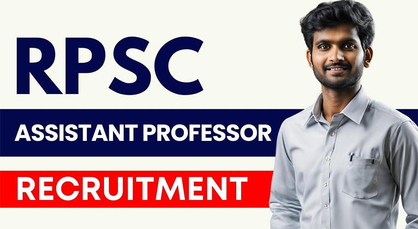 RPSC Assistant Professor Recruitment