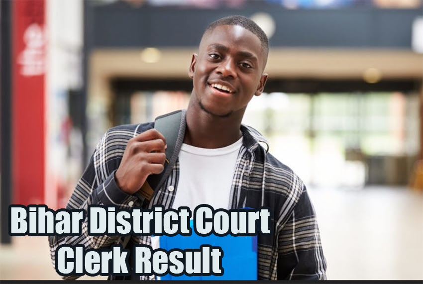 Bihar District Court Clerk Result