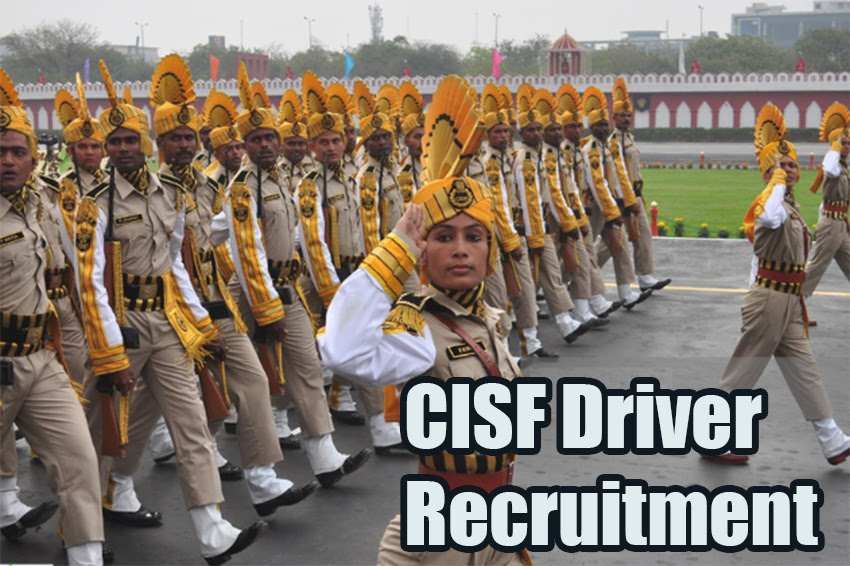 CISF Driver Recruitment