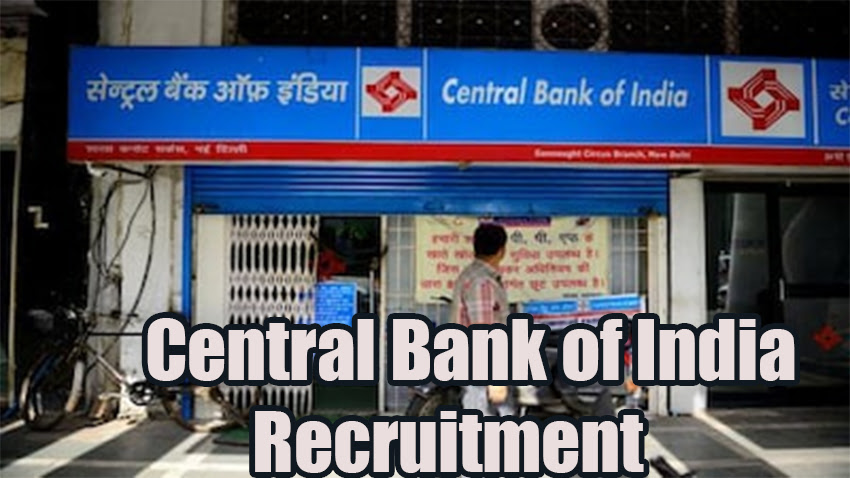 Central Bank of India Recruitment