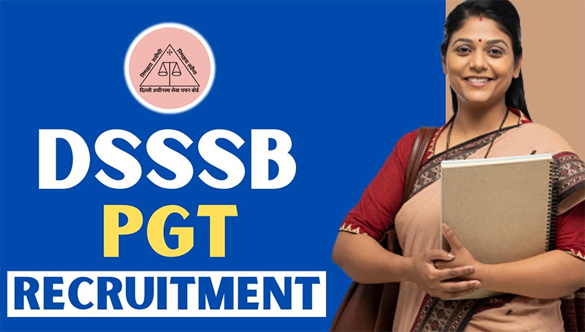 DSSSB PGT Recruitment