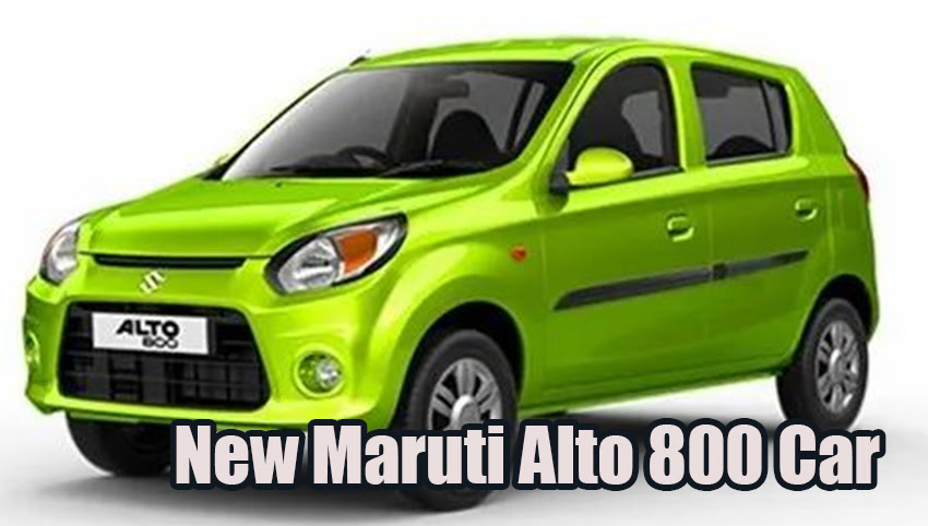 New Maruti Alto 800 Car