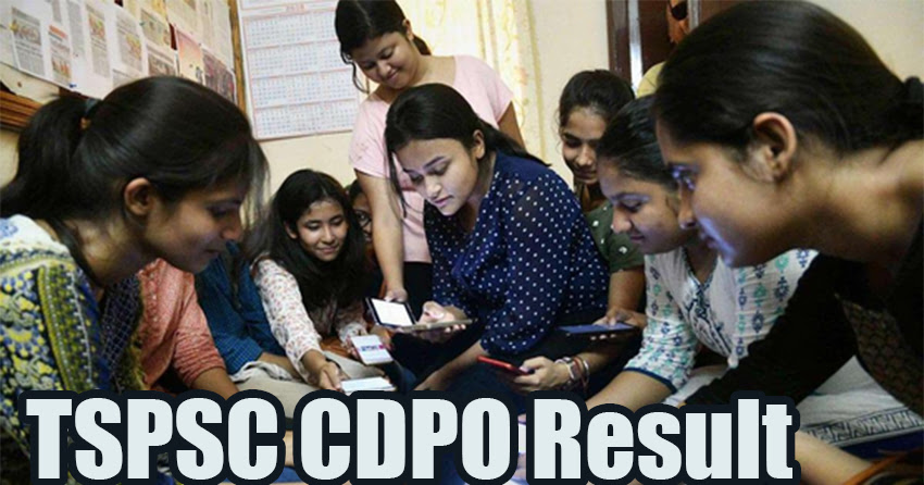 TSPSC CDPO Result