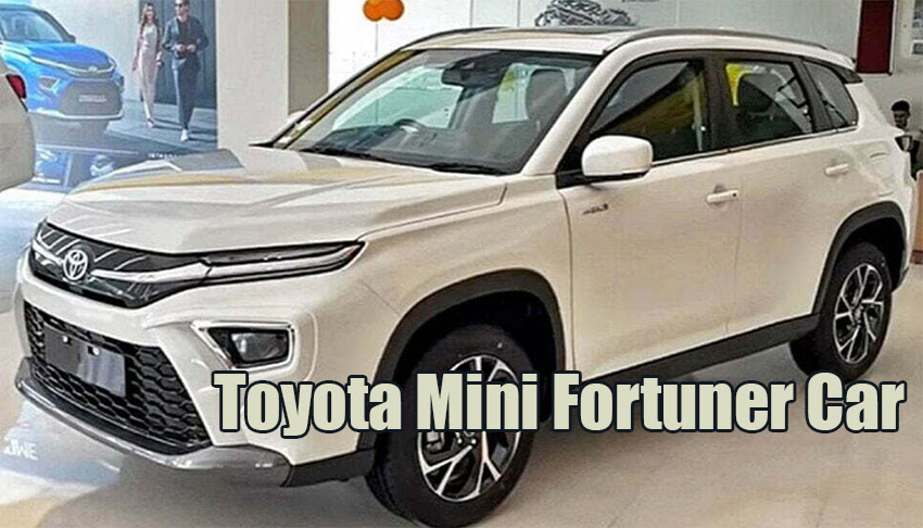 Toyota Mini Fortuner Car