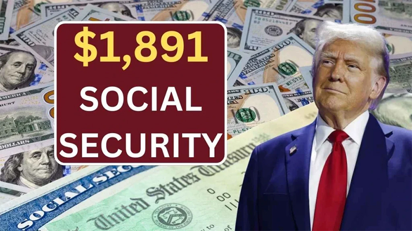 $1,891 Social Security Benefit March