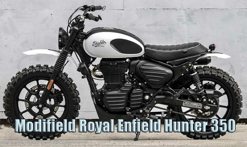 Modifield Royal Enfield Hunter 350