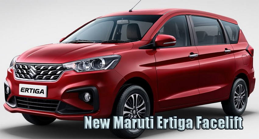 New Maruti Ertiga Facelift